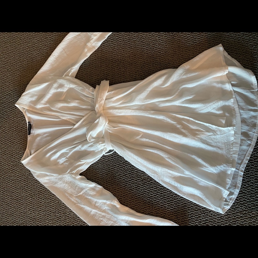 White summer dress